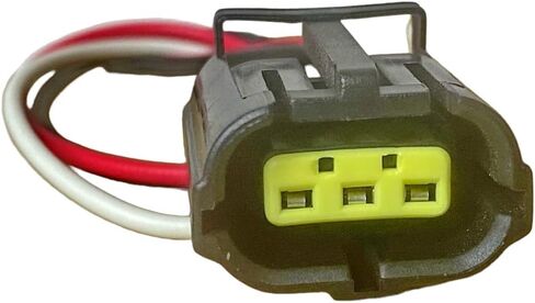 EC1035 Electrical Connector of Fuel Tank Pressure Sensor Compatible With Part# KLL618211, KLL6-18-211 ET31172, SU7021, 5S5518 AS136 S2212, Black / Yellow in Saudi Arabia