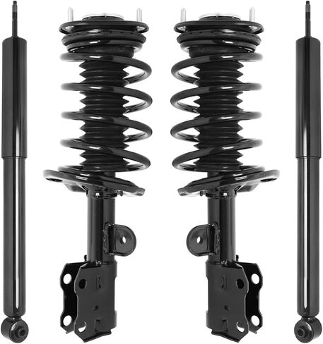 COMPLETESTRUTS - مجموعات الدعامة الأمامية الكاملة واستبدال ممتص الصدمات الخلفي لسيارة Toyota Prius 2010-2014 - مجموعة من 4 قطع in Kuwait