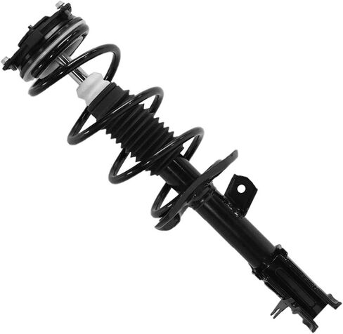 Detroit Axle - AWD Front Left Strut for 2012 2013 Nissan Rogue 2014 2015 Rogue Select, Strut with Coil Spring Assembly Replacement Suspension in Kuwait