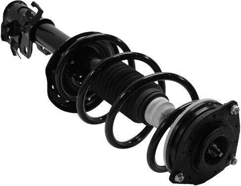 Detroit Axle - AWD Front Left Strut for 2012 2013 Nissan Rogue 2014 2015 Rogue Select, Strut with Coil Spring Assembly Replacement Suspension in Kuwait