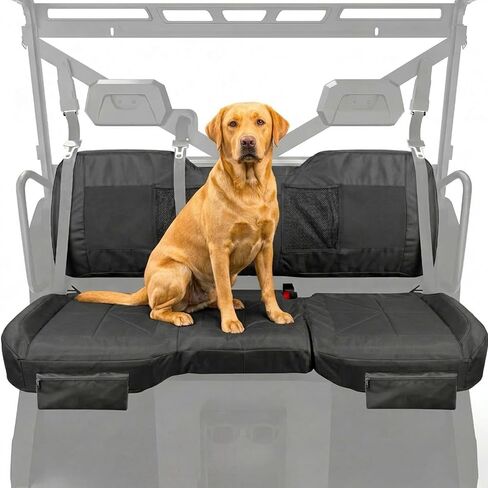 أغطية مقاعد YMU Ranger مع شبكة تخزين شبكية، أغطية مقاعد UTV متوافقة مع Polaris Ranger 1000 2020-2026، Polaris Ranger XP 1000 2017-2021 in Kuwait