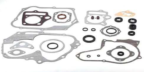 Gasket Set Fit for 110cc 125cc Chinese Honda Engine 1P54FMI 1P54FMH, Top End Gasket Kit with Oil Seals for ATV Dirt Bike Pit Bike Go Kart Quad 4 Wheeler TaoTao Coolster SSR Apollo Coleman in Saudi Arabia