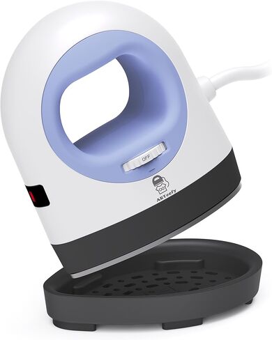 Mini Heat Press Machine (160W Boost Power) - 4-Level Heat up to 420°F - Portable Small Iron for T-Shirts, Totes, Hats & DIY Projects - HTV & Sublimation - Includes AI Design Tools (Purple) in Saudi Arabia