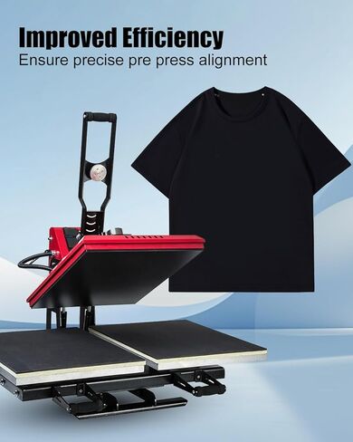 Magnetic DTF Printing Press Laser Positioning Tool for T-Shirt & Hat Press, Guide for Sewing Machine Sublimation, Perfect Placement for Printing & Quilting, 110v-220v Voltage, 39-Inch Power Cord in Saudi Arabia