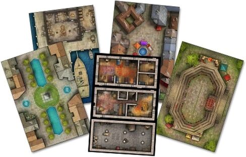 Kobold Press Tales of The Valiant Game Master's Map Folio in Saudi Arabia