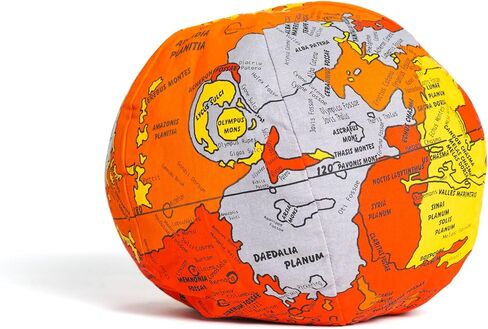 Mars HUGG-A-PLANET | The Original Soft & Huggable Red Planet | 400 Places Labeled | For All Ages | Kids, Teens, Adults, Teachers, and Parents | Educational Toy in Saudi Arabia
