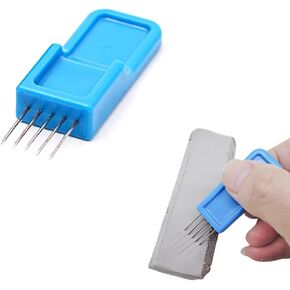 XMHBG Clay Bonding & Texturing Tool - Dual-Ended Pottery Scratching Tool for Sculpting, Ceramics & DIY Clay Crafts,Portable Clay Scorer & Connector (Blue) in Saudi Arabia
