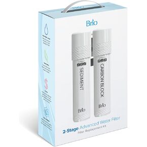 Brio 2 Stage Water Cooler Filter Replacement Kit - for Models with "UVF2" - 1500 Gallons in Saudi Arabia
