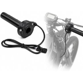 Throttle Handle with Rolling Bearing for Yozma IN10,Motorcycle Quick Twist Throttle Grip with Cable Kit for Electric Dirt Bike Ebike Yozma in 10-Black in Saudi Arabia