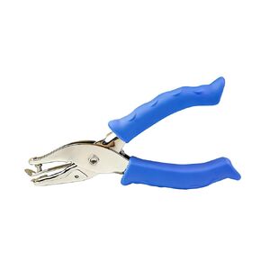 Single Hole Punch, 1/8" Capacity Hole Puncher with Soft Grip, One Hole Paper Punches for Crafts, Tags, Tickets, and Cards (Blue) in Saudi Arabia