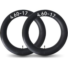 2 Pack 4.60-17 Inner Tube with Straight Valve Stem 130/70-17 140/70-17 130/80-17 140/80-17 460-17 for KLR250 KL250 XL350R XT250 Motorcycle Dirt Pit Bike Tubes in Saudi Arabia