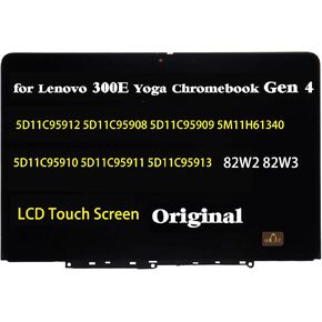 استبدال الشاشة الأصلية الجديدة لجهاز Lenovo Chromebook 300e 500e Gen 3 82J9 82JA 5D11C95890 5D11C95891 5D11C95892 5D11C95894 5D11C95893 5D11C95889 LCD مجموعة المحولات الرقمية لشاشة تعمل باللمس 11.6 بوصة in Kuwait