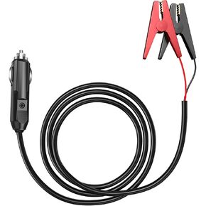BLUETTI Lead-Acid Battery Charger, Cigarette Lighter to Clamp Cable, Charging Lead-Acid Battery via The Cigarette Lighter Port of BLUETTI Portable Power Station AC60/AC70/AC180/AC200L in Kuwait