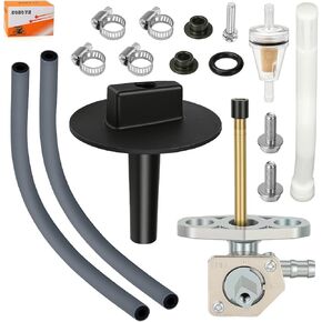 Fuel Valve Petcock Switch W/Lever Knob Kit For Honda Recon 250 Rancher Foreman 350 400 420 450 500 Rubicon 500 Rincon 650 1985-2024 16950-HM7-003 in Kuwait