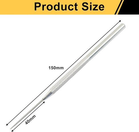 Aoserge Pottery Needle Tool - 12 PCS Stainless Steel Clay Sculpting Tools for Ceramics, DIY Craft & Detailed Carving, Precision Tips, Ergonomic Handle, Pottery Needle Tool Set in Saudi Arabia