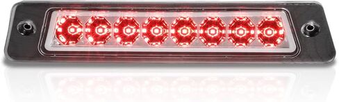 Auto Dynasty OEM Spoiler Model 3D LED خلفي ضوء الفرامل الثالث ارتفاع جبل مصباح التوقف متوافق مع 1987-1993 فورد موستانج LX هاتشباك، الإسكان الأسود in Kuwait