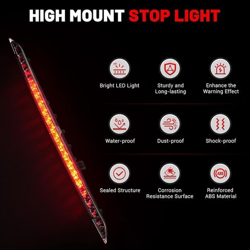 923-133 Third Brake Light Replacement for Ford Edge 2015-2024 Replace FT4Z13A613A Center High Mount Stop Light in Saudi Arabia
