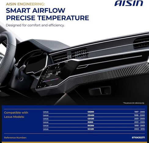 AISIN AFTERMARKET BDAAZ-00395 Main HVAC Air Door Actuator - Compatible with Lexus RX300 1999-2003, IS300 2001-2005, GS300 1997-2005, GS400 1998-2000, GS430 2001-2005, SC430 2002-2010 - Mode in Kuwait