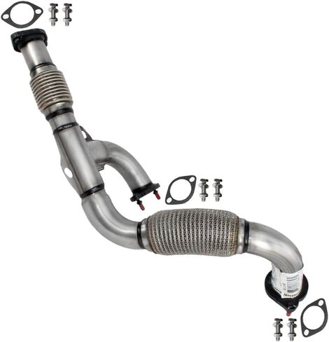 أنبوب عادم Flex Y متوافق مع RAM Promaster 2014-2018 1500, 2500, 3500 3.6L | ستانلس ستيل | العادم الشمالي الشرقي | يتضمن طقم الحشيات والترباس | استبدال مباشر مناسب in Kuwait