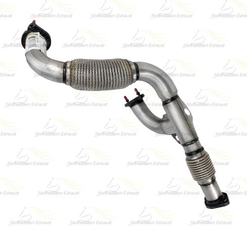 أنبوب عادم Flex Y متوافق مع RAM Promaster 2014-2018 1500, 2500, 3500 3.6L | ستانلس ستيل | العادم الشمالي الشرقي | يتضمن طقم الحشيات والترباس | استبدال مباشر مناسب in Kuwait