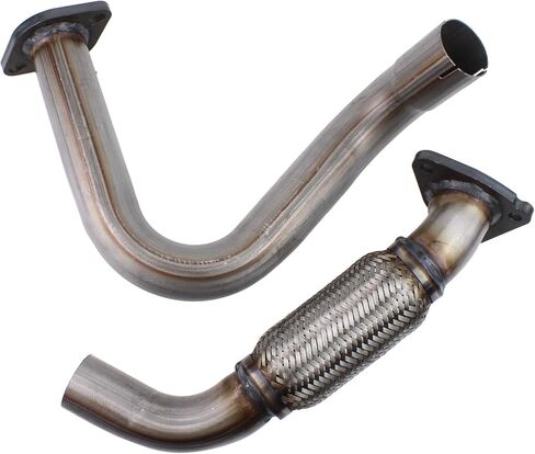 Front Exhaust Flex Pipe with Gaskets Bolts and Nuts for Buick Encore 2013-2018, Chevrolet Trax 1.4 2015-2019 in Kuwait