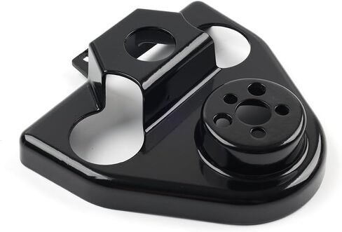 Lirun Motorcycle Handlebar Fixed Bracket Riser Cover for Harley for Road King FLHR 03-2013 Zinc Alloy Black in Kuwait