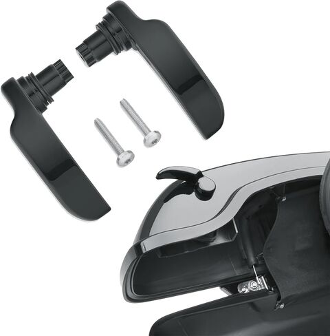 Saddlebag Latch Kit Saddle Bag Lifter Gloss Black fit for Harley Touring Street Glide Electra Glide Road King Road Glide Ultra Limited FLHR FLHT FLHX FLHTK 2014-2025 in Saudi Arabia
