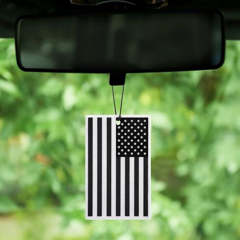 Dunzy 30 Pcs Air Freshener American Flag Car Freshener Patriotic USA Flag Hanging Automotive 250 Year Anniversary Air Fresheners for Independence Day Auto Accessories, 3 Scents(2 Color Style) in Saudi Arabia