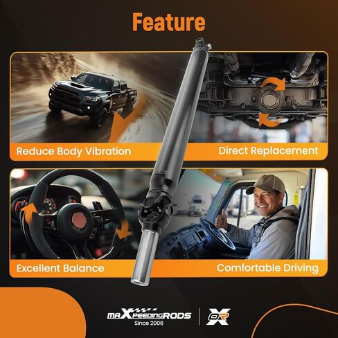 مجموعة عمود الدفع الخلفي maxpeedingrods 48 بوصة لسيارة كاديلاك إسكاليد AWD وشيفروليه تاهو 4WD وجي إم سي يوكون 2007-2008، 4.8L 5.3L استبدال # 15814472 in Kuwait