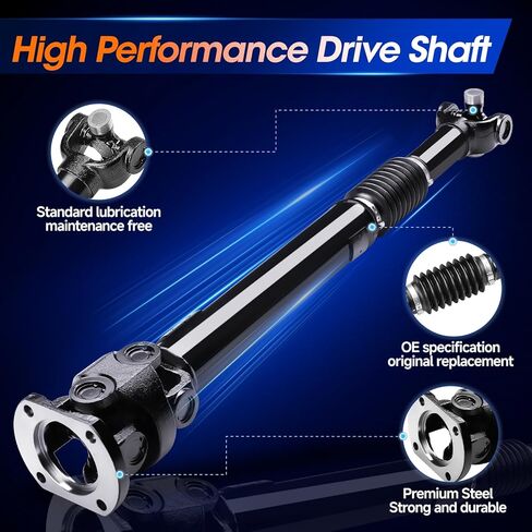 Front Drive Shaft Prop Shaft Driveshaft Assembly Fit for [4WD Manual Transmission] Fit for Dodge Ram 1500 1997-2001, for Ram 2500| Ram 3500 1994-2002, OE 938-156, 52105840AB in Kuwait