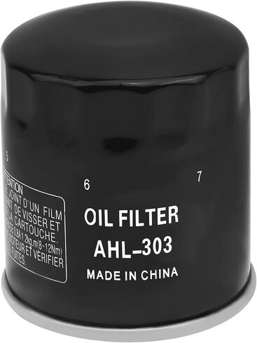 فلتر زيت AHL 303 3FV-13440-00 3FV-13440-20 5GH-13440-00 5GH-13440-10 5GH-13440-30 5GH-13440-70 متوافق مع Yamaha XV1600 Road Star/Silverado 1600 1999-2003 in Kuwait