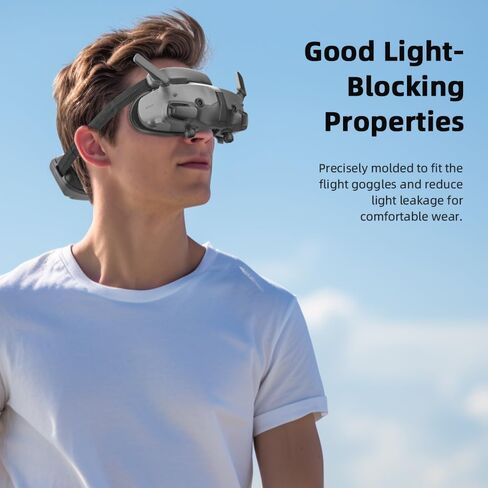 بطانة إسفنجية BTG متوافقة مع ملحقات قطع غيار قناع DJI Avata 2 Goggles 2/3 in Kuwait