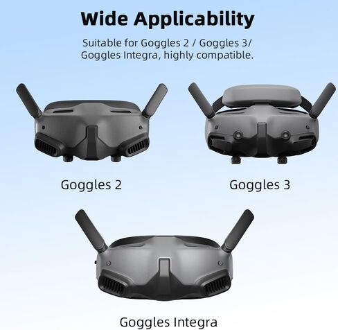 بطانة إسفنجية BTG متوافقة مع ملحقات قطع غيار قناع DJI Avata 2 Goggles 2/3 in Kuwait