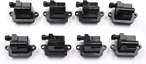 Ignition Coils Pack Set of 8 for Cadillac Escalade Chevrolet Avalanche Silverado Suburban GMC Savanna Sierra Yukon 1500 2500 3500 Tahoe 4.8L 5.3L 6.0L V8 2000-2006 UF271 521618 5C1083 C1208 in Saudi Arabia