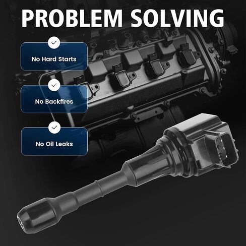 Set of 6 Ignition Coil Pack and 6 Iridium Spark Plug Compatible with Nissan For Infiniti Maxima Murano Pathfinder Quest Altima Q50 QX60 FX35 3.5L V6 Replacement for UF550 C1670 GN10244 5C1727 50150 in Saudi Arabia