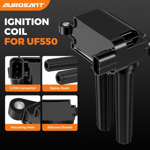 Set of 8 Ignition Coil Pack with 16 Iridium Spark Plug Compatible with Ram Dodge Jeep 300 Aspen Challenger Charger Durango Commander 1500 2500 3500 5.7L Replacement for UF504 5C1569 E1004 in Saudi Arabia