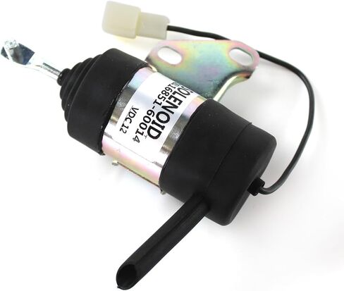 16851-60011 16851-60012 16851-60013 16851-60014 16851-60015 12V Fuel Shut Off Stop Solenoid Valve 052600-4530 6670776 for Kubota Z482 Engine Tractor B7410D BX1500D RTV900G in Kuwait