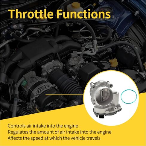 جسم خانق إلكتروني مناسب لسيارة Ford Escape 2009-2018، Fusion 2010-2018، Ranger 2013-2016، Transit Connect 14-18، Lincoln MKZ 11-18، Mercury Mariner 09-11 S20067 67-6015 in Kuwait