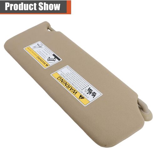 labwork Sun Visor Driver Side with Mirror and Light Beige Replacement for Honda Pilot 2017-2021 Honda Replacement for Ridgeline 2018-2020 83280-TG7-A12ZA in Kuwait