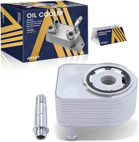 AISIN AFTERMARKET OICFD-00171 مبرد زيت المحرك - متوافق مع Ford F-150 2011-2020، Expedition 2015-2021، Lincoln Navigator 2015-2021، MKT 2013-2019 - V6 3.5L 3.7L in Kuwait
