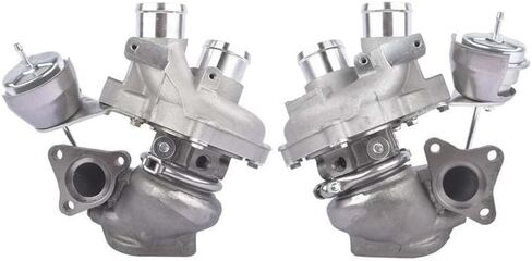 AP03 K03 Twins Turbo Whole Turbocharger fits Ford Expedition Navigator F150,Transit 150 250 350 3.5L 53039880469 53039880470 in Saudi Arabia