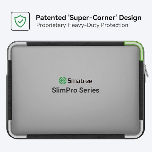 حافظة كمبيوتر محمول Smatree SlimPro مقاس 14 بوصة DELL 14 Plus/14 Plus 2 في 1، لأجهزة الكمبيوتر المحمول DELL Pro 14 Essential PV14250/PV14255، لجهاز Inspiron 14 2 في 1 7445/Inspiron 14 5440، مع جيب ملحق (S466) in Kuwait