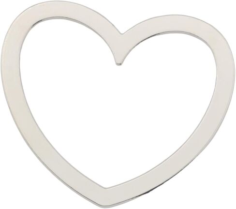 12PCS Heart Shape Metal Craft Buckle Zinc Alloy Necklace Collar Connection Snap Hardware Luggage Clothing Accessories Suitable for Bag Belt Backpacks in Kuwait