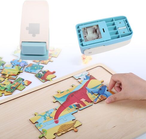 Puzzle Punch Universal DIY Create 1″ Jigsaw Puzzle Piece Cutter from Any Photo | Safe Craft Tool for Personalized Puzzles, Gift Making,Custom Photo Puzzle Customized Puzzle Making Tool in Kuwait