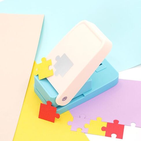 Puzzle Punch Universal DIY Create 1″ Jigsaw Puzzle Piece Cutter from Any Photo | Safe Craft Tool for Personalized Puzzles, Gift Making,Custom Photo Puzzle Customized Puzzle Making Tool in Kuwait