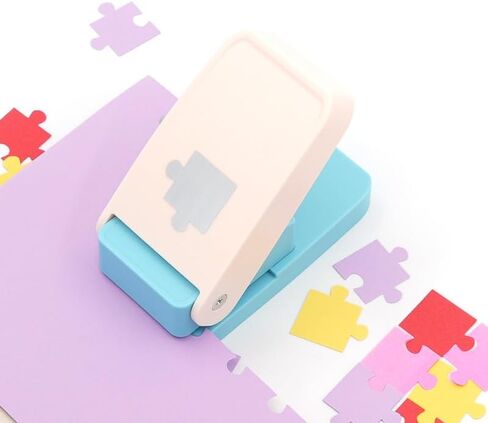 Puzzle Punch Universal DIY Create 1″ Jigsaw Puzzle Piece Cutter from Any Photo | Safe Craft Tool for Personalized Puzzles, Gift Making,Custom Photo Puzzle Customized Puzzle Making Tool in Kuwait
