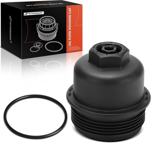 A-Premium Oil Filter Housing Cap Assembly Compatible with Mini Cooper 2014-2019, Cooper Clubman 2016-2019, Cooper Countryman 2017-2020 & BMW X1 2016-2019, X2 2018-2019, i8 2014-2020, 1.5L 1.6L 2.0L in Kuwait