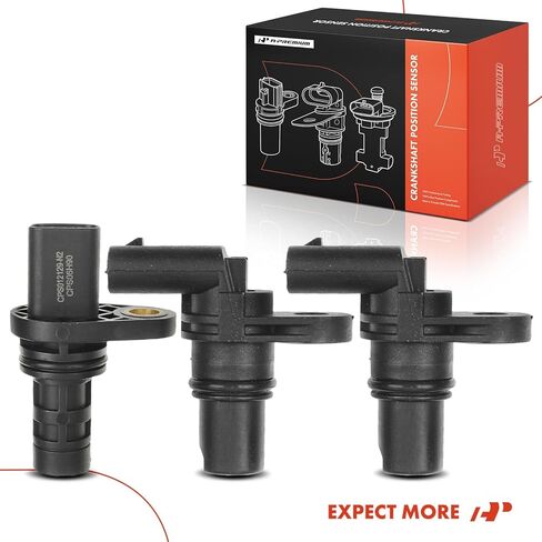 A-Premium 3-PC Engine Camshaft Crankshaft Position Sensor Compatible with Audi A4 2011/2013-2016, A4 allroad 2013-2015, A4 Quattro 2013-2015, Q5, A5, A5 Quattro, A6, A6 Quattro, TT Quattro, allroad in Kuwait