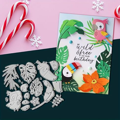Lapoo Flowers Cutting Die for Scrapbooking - Durable Metal Cutting Die for DIY Scrapbook Photo Album Decorative Paper Card, Scrapbooking Die-cuts (Creative Fence 5.5 x 3.7 in) in Saudi Arabia