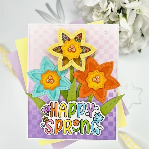 Lapoo Flowers Cutting Die for Scrapbooking - Durable Metal Cutting Die for DIY Scrapbook Photo Album Decorative Paper Card, Scrapbooking Die-cuts (Creative Fence 5.5 x 3.7 in) in Saudi Arabia